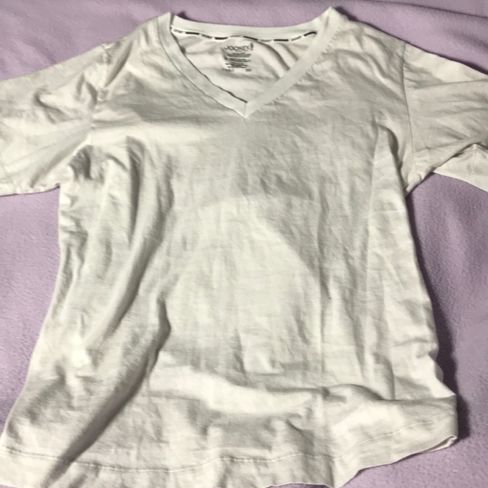 White v neck
